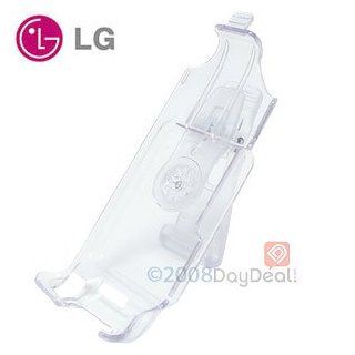 LG OEM Clear Plastic Holster with Swivel Belt Clip for LG VX10000 Voyager   MHIY0006401 Cell Phones & Accessories