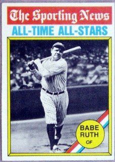 Babe Ruth 1976 Topps Card #345 