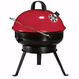 Home Decorators Collection Portable Charcoal Grill in Red DISCONTINUED 0244300570