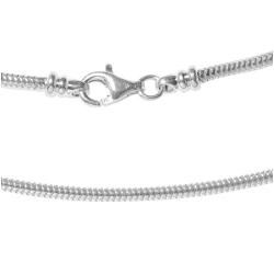 Sterling Silver 18 inch Necklaces (2 mm) (Pack of 2) Beadaholique Bead Stringing Supplies