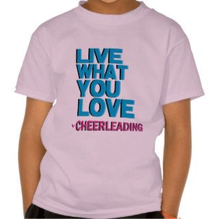 Pink Love Cheerleading Shirt