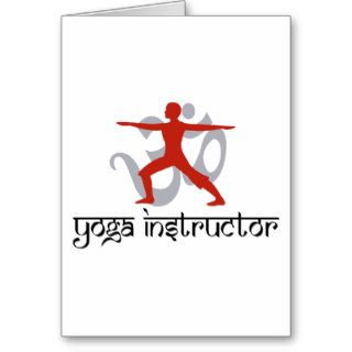 Yoga Instructor Cards