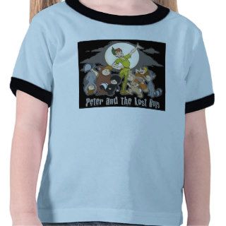Peter Pan Peter Pan and the Lost Boys Disney T Shirt