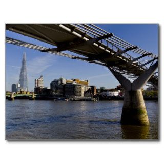 The Millenium Bridge Postcard