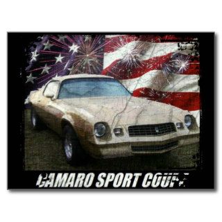 1978 Camaro Sport Coupe Post Cards
