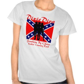 Southern By Choice Dixie Diva T shirts