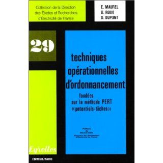 Techniques oprationnelles d'ordonnance 9782212015591 Books