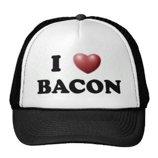 I Love Bacon Hats