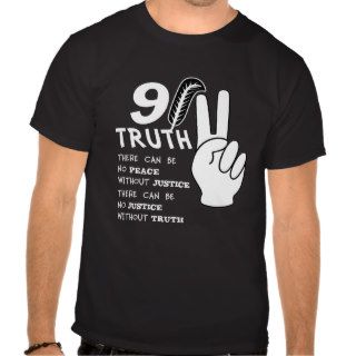 911 Truth No Peace without Justice Tee Shirts
