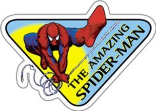 Licenses Products Spider Man Spidy Sign Sticker Toys & Games