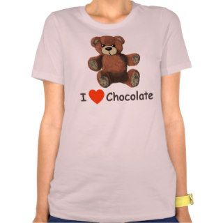 Cute I Heart (Love) Chocolate Teddy Bear Shirt