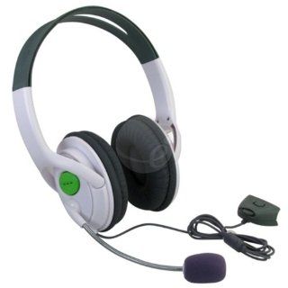 For Xbox 360 Wireed Controller Headset Headphone Mic Video Games
