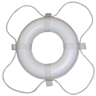 Taylor Made Products 361 24 Inch Polyurethane Foam Marine Life Ring with Grab Lines White  Boat Throw Rings  Sports & Outdoors