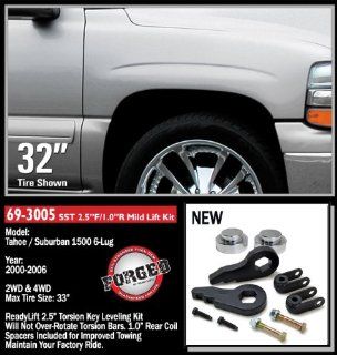 Ready Lift 69 3005 00 06 Chevrolet Tahoe 1500 2wd & 4wd 2.5" Front / 1.0" Rear SST Hybrid Lift Kit Automotive