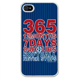 Softball 365 iPhone Case (iPhone 4/4S) Cell Phones & Accessories