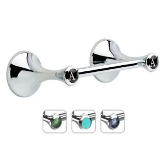 Delta Coco Pivoting Double Post Toilet Paper Holder in Polished Chrome   Customizable COC50 PC