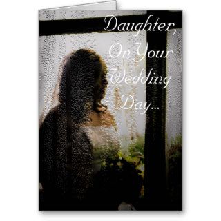 Daughter's Wedding Day Cards