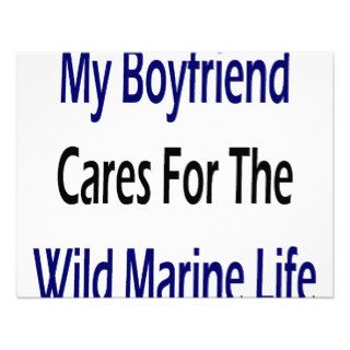 My Boyfriend Cares For The Wild Marine Life Announcements