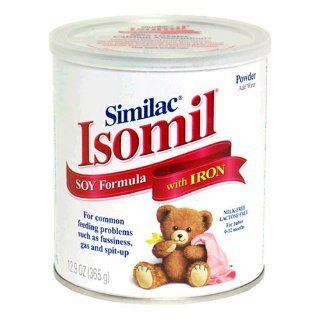 Isomil Soy Formula with Iron, Powder , 12.9 oz (365 g) Health & Personal Care