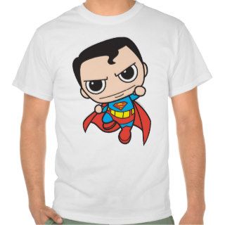 Chibi Superman Flying T Shirt