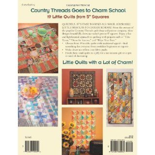 Country Threads Goes to Charm School 19 Little Quilts from 5" Squares Mary Etherington, Connie Tesene 9781604680065 Books