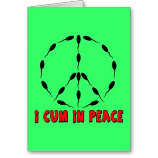 I come in peace cards