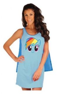MLP My Little Pony Dash Sleep Tank Dress with Removable Cape