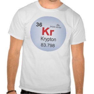 Krypton Individual Element of the Periodic Table Tshirt