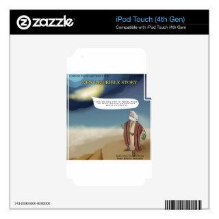 Moses & The 10 Herbal Tinctures Funny Skins For iPod Touch 4G
