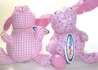 Mary Meyer Plush Pink Sweet Pea Prints 8" Bunny Toys & Games