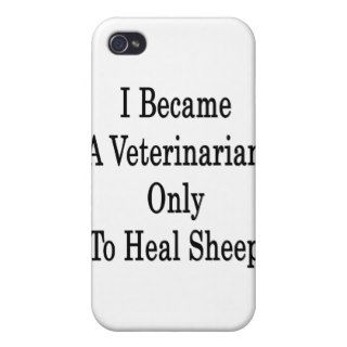 I Became A Veterinarian Only To Heal Sheep iPhone 4/4S Cover