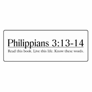 Read the Bible Philippians 313 14 Acrylic Cut Outs