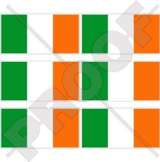 IRELAND Irish Flag EIRE 40mm (1, 6") Mobile Cell Phone Vinyl Mini Stickers, Decals x6  Other Products  