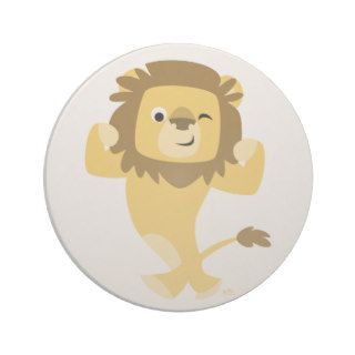 Cute Strong Cartoon Lion Coaster
