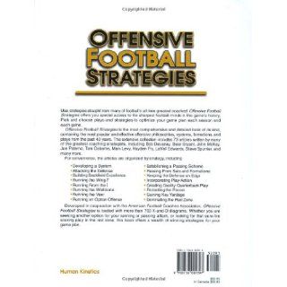 Offensive Football Strategies American Football Coaches Association 9780736001397 Books