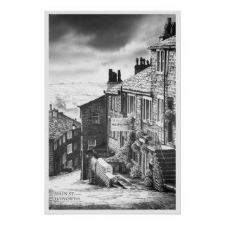 Main Street, Haworth Posters