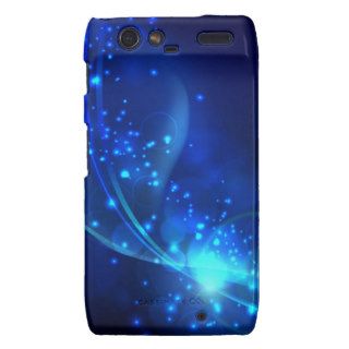 Abstract Blue Light Background Vector Graphic ABST Droid RAZR Covers