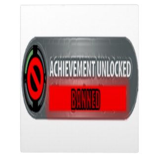 Achievement Unlocked Display Plaques