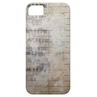 Vintage Library Due Date Cards iPhone 5 Case