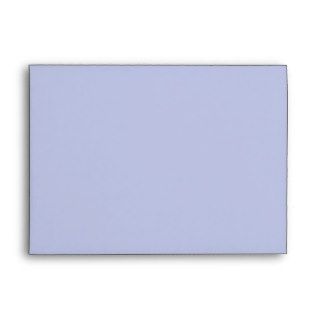 Periwinkle Blue Chevron Print Envelope