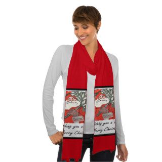 Wishing You A Very Merry Christmas Scarf