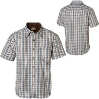 KAVU Men's Rickyroo Short Sleeve Button Up Shirt, Marine Blue, X Small  Button Down Shirts  Sports & Outdoors