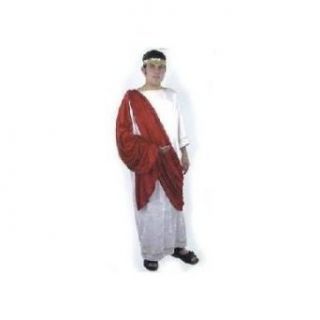 Deluxe Panne' Velvet Adult Caesar Costume   Roman Costume or Toga Party Costume Clothing