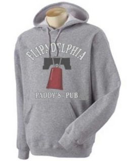 Paddy's Pub Flipadelphia Flip Cup Tournament Hoodie Sweatshirt, large Clothing
