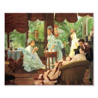 James Tissot Victorian Tea Party Print Art Photo