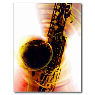 Sax Spin 1 Post Card
