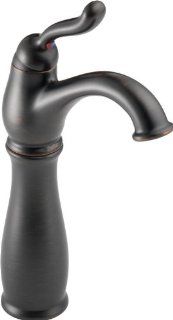 YOW  Leland Single Hole 1 Handle High Arc Bathroom Vessel Faucet In Venetian Bronze With Riser DELTA Faucet   Heating Vents  