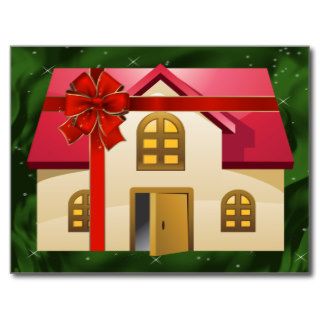 real estate Holiday Cards Postcards