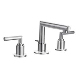 MOEN Arris 8 in. Widespread 2 Handle Bathroom Faucet Trim Kit in Chrome (Valve Not Included) TS43002