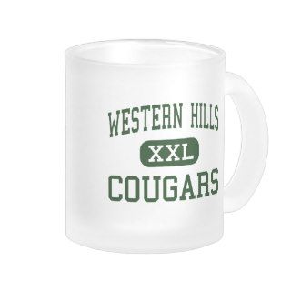 Western Hills   Cougars   High   Benbrook Texas Mug